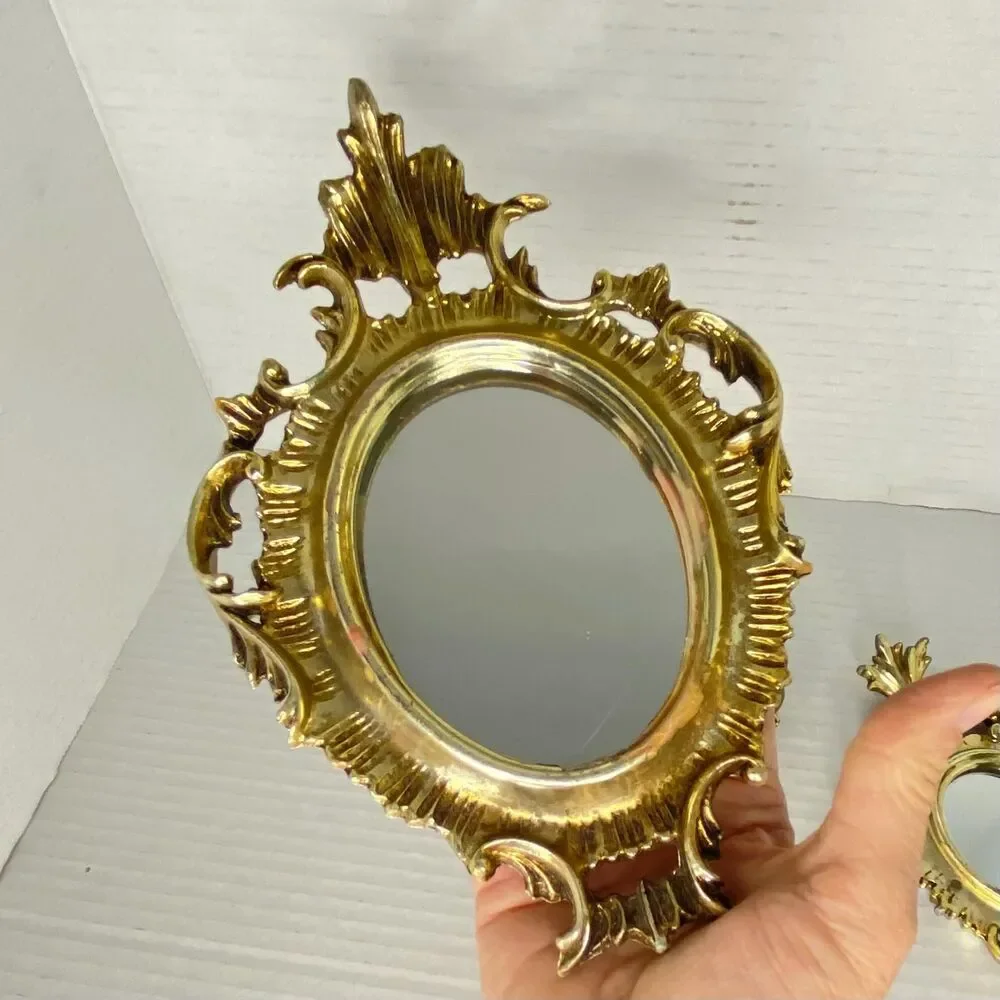 Vintage Gold Mirrors...Set of 3